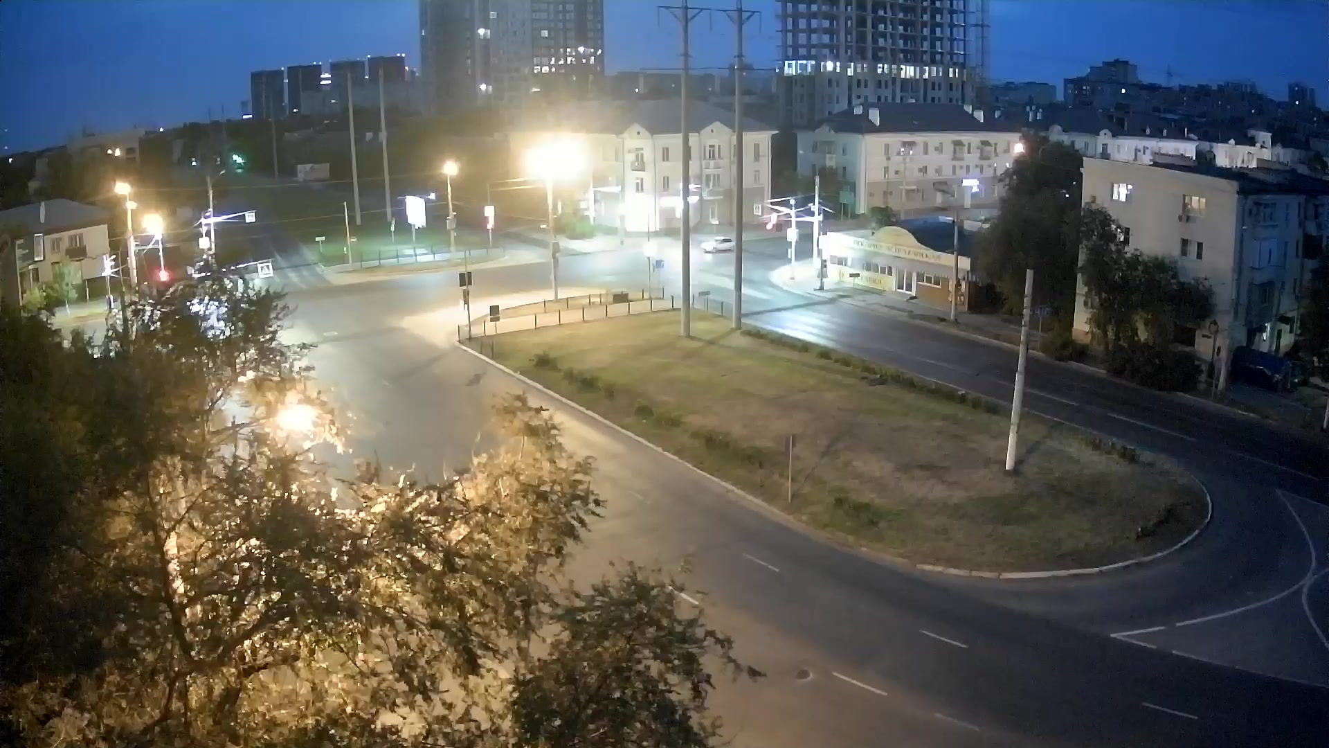 Улица Николая Островского в Астрахани