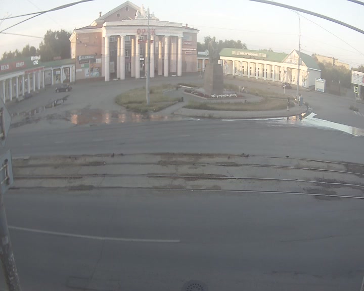 Площадь Шевченко в Орске
