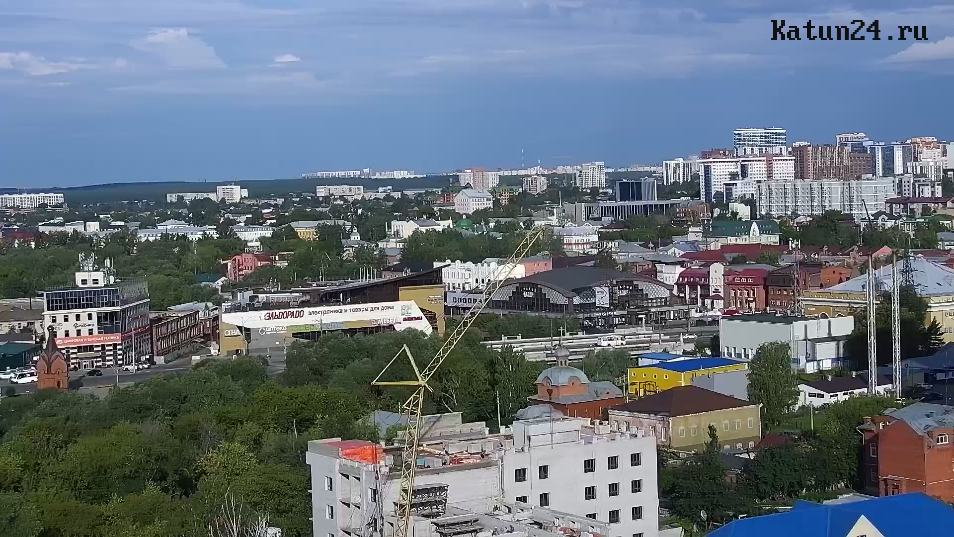 Панорама города Барнаул