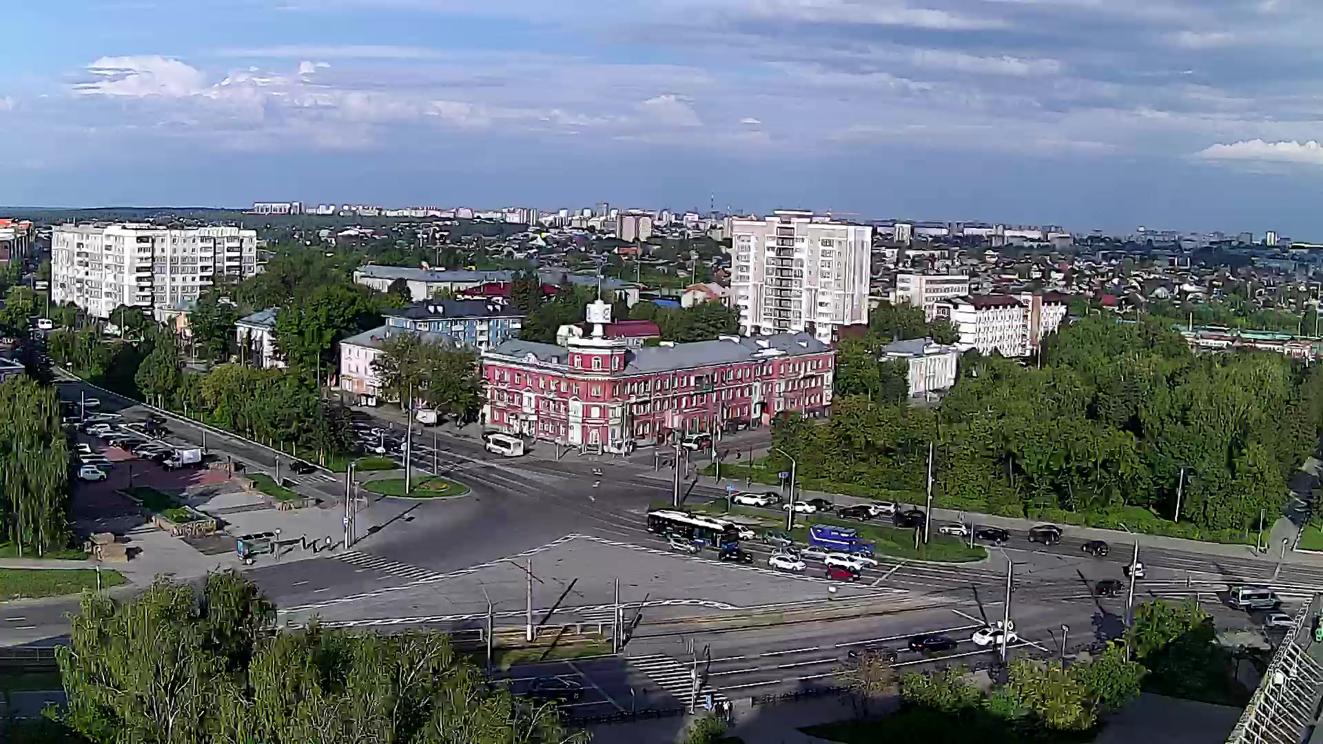 Площадь Победы в Барнауле