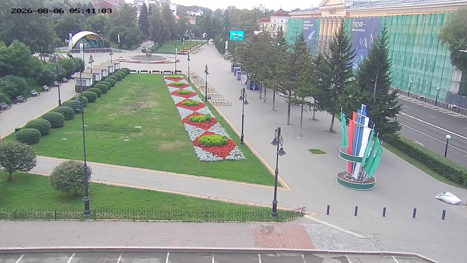 Новособорная площадь в Томске