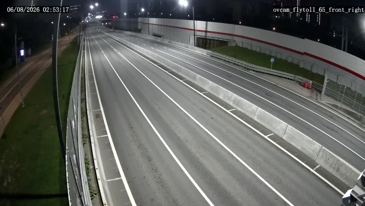 Проспект Багратиона — вид в сторону центра Москвы