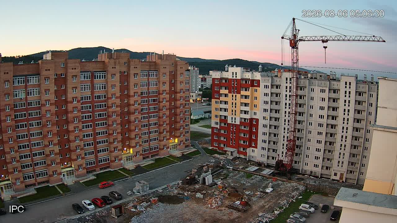 Строительство дома №85 на проспекте Макеева