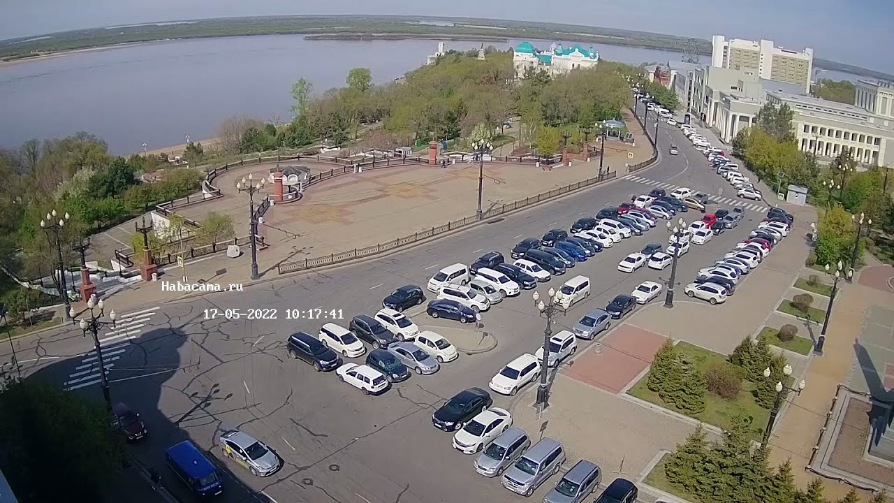 Веб-камера на перекрёстке Шевченко и Муравьёва-Амурского в Хабаровске