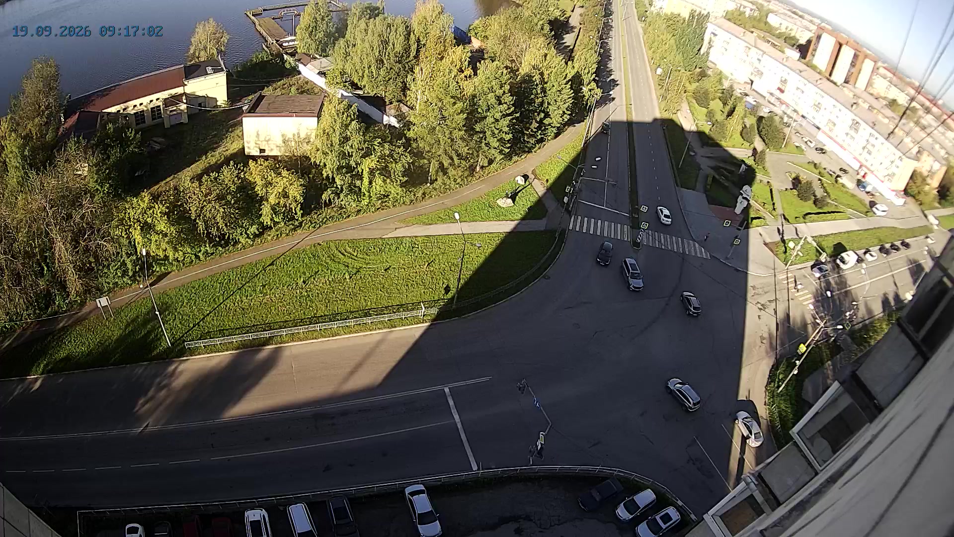 Перекресток Красногвардейской и Заводской