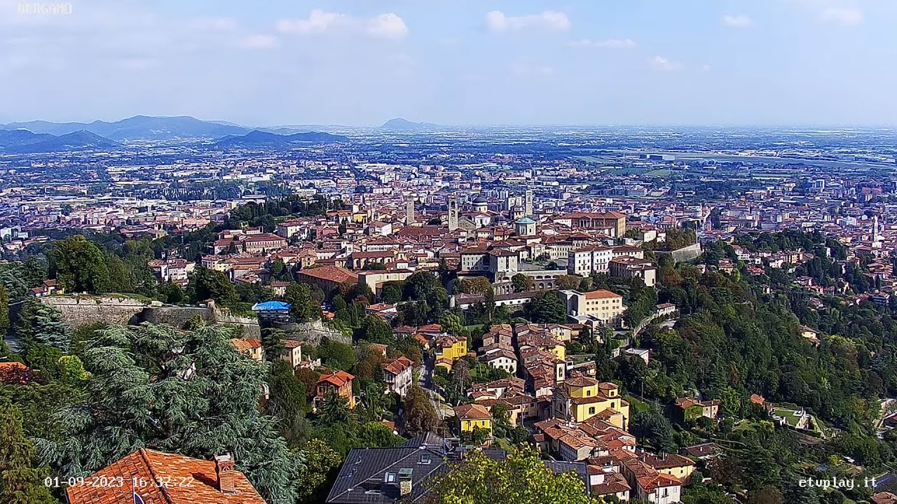 Панорама Бергамо