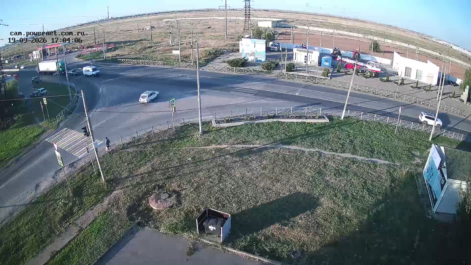 Перекрёсток улиц Профсоюзная и Кузнецкая, Средняя Ахтуба