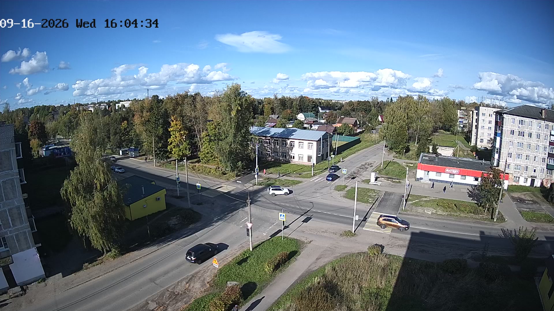 Central Intersection of Nelidovo