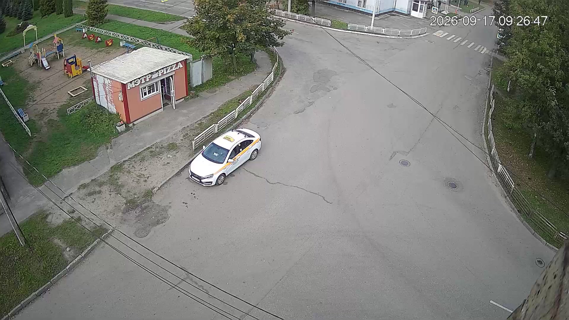 Перекрёсток улиц Строителей и Шахтёрская, Нелидово