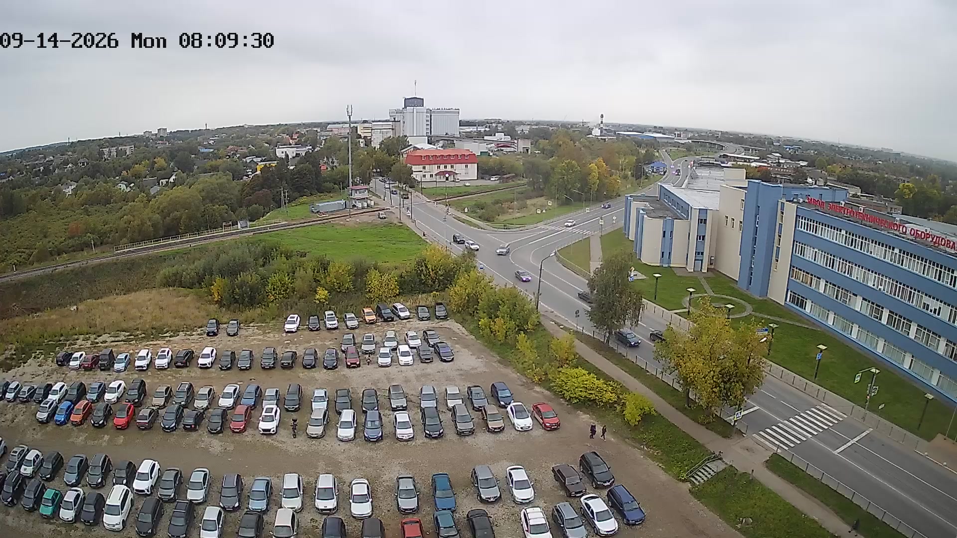 Oktyabrsky Avenue and Promyshlennaya Street, Velikiye Luki
