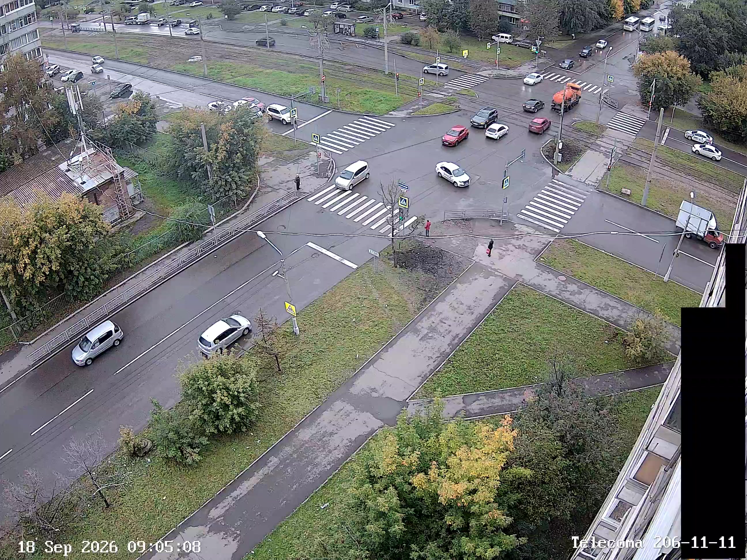 Webcam op de Sjtsjorsastraat