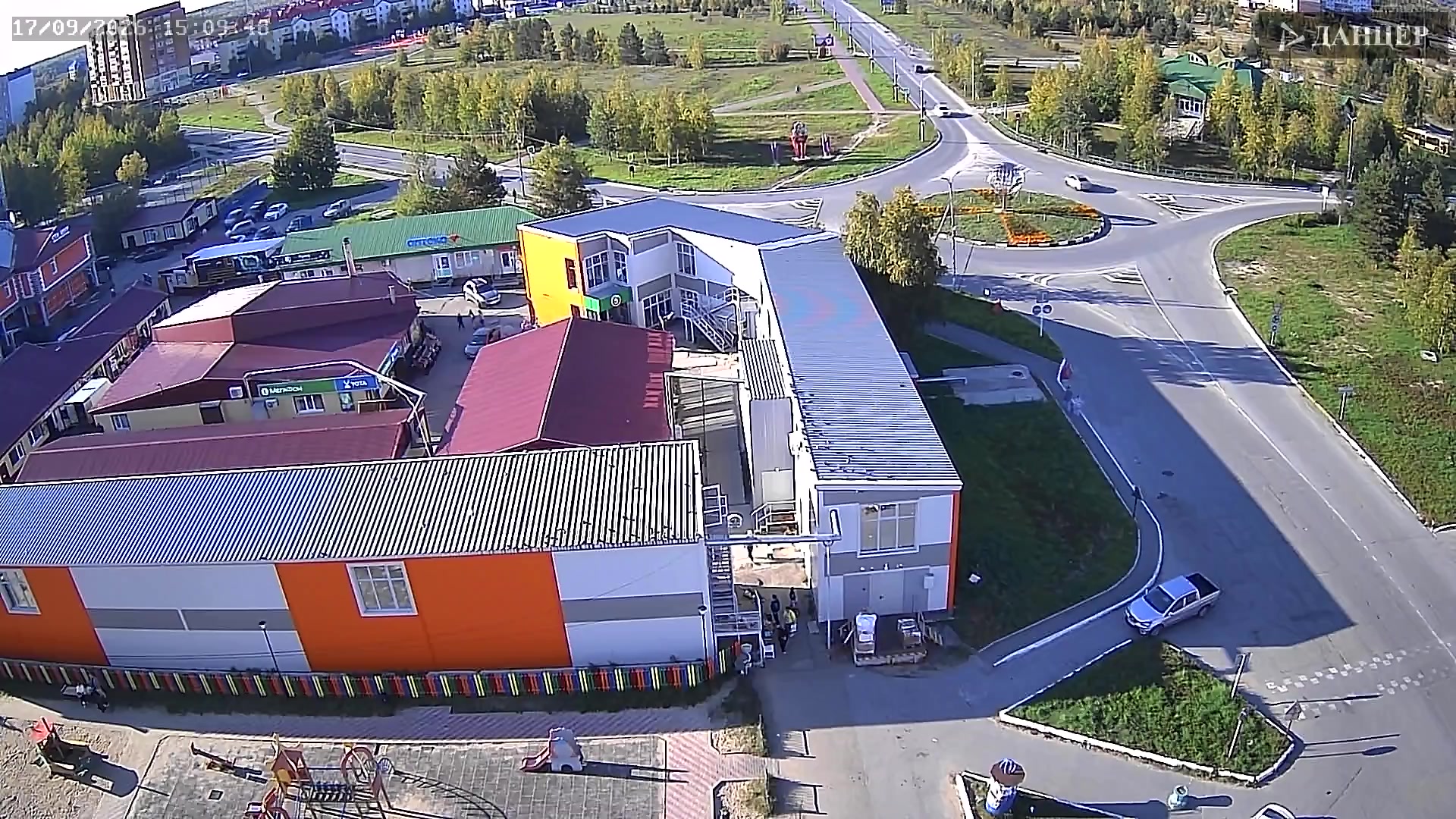 Улица Строителей в Излучинске