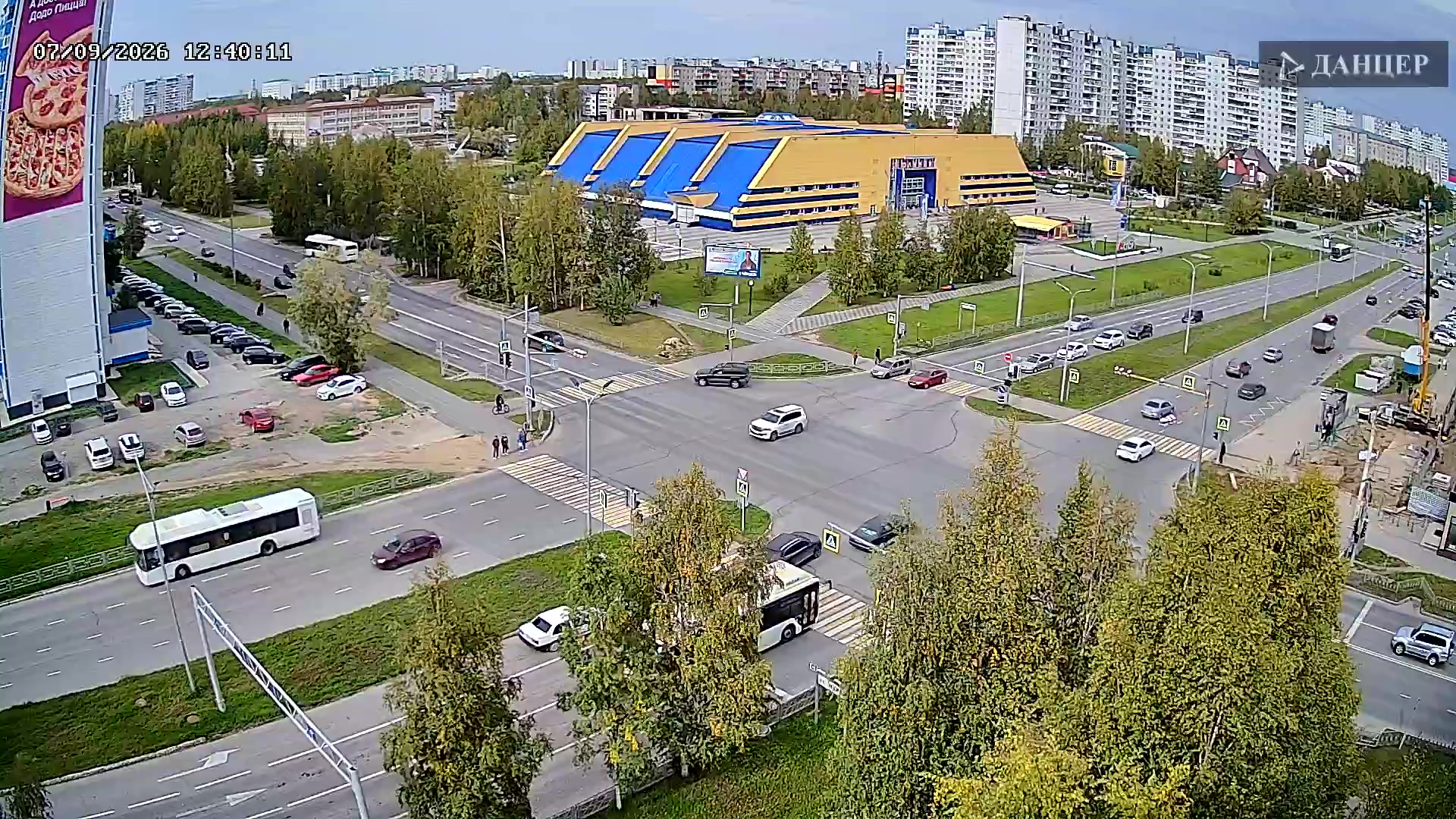 Камера на улице Мира в Нижневартовске