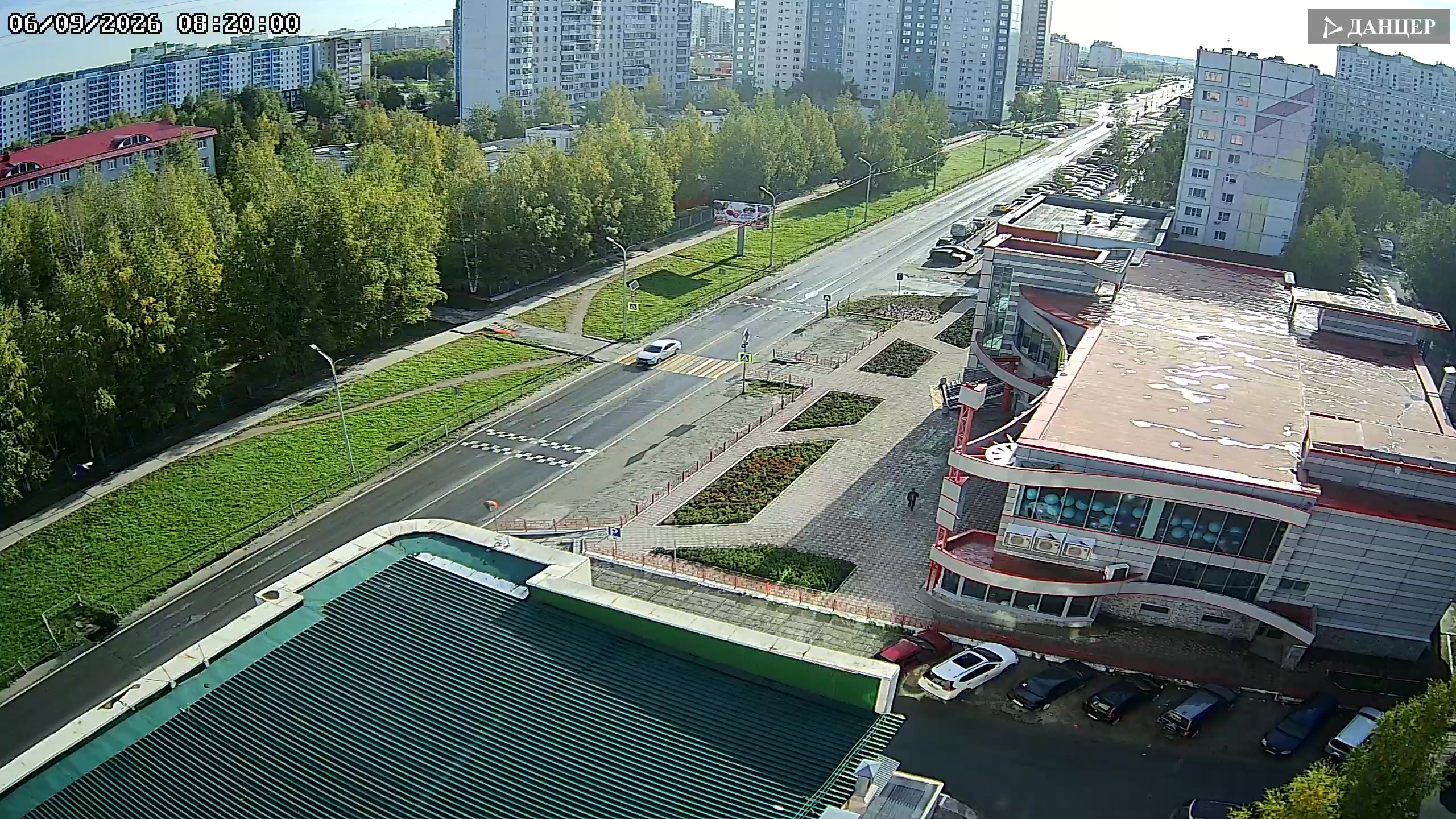 Веб-камера на улице Омской