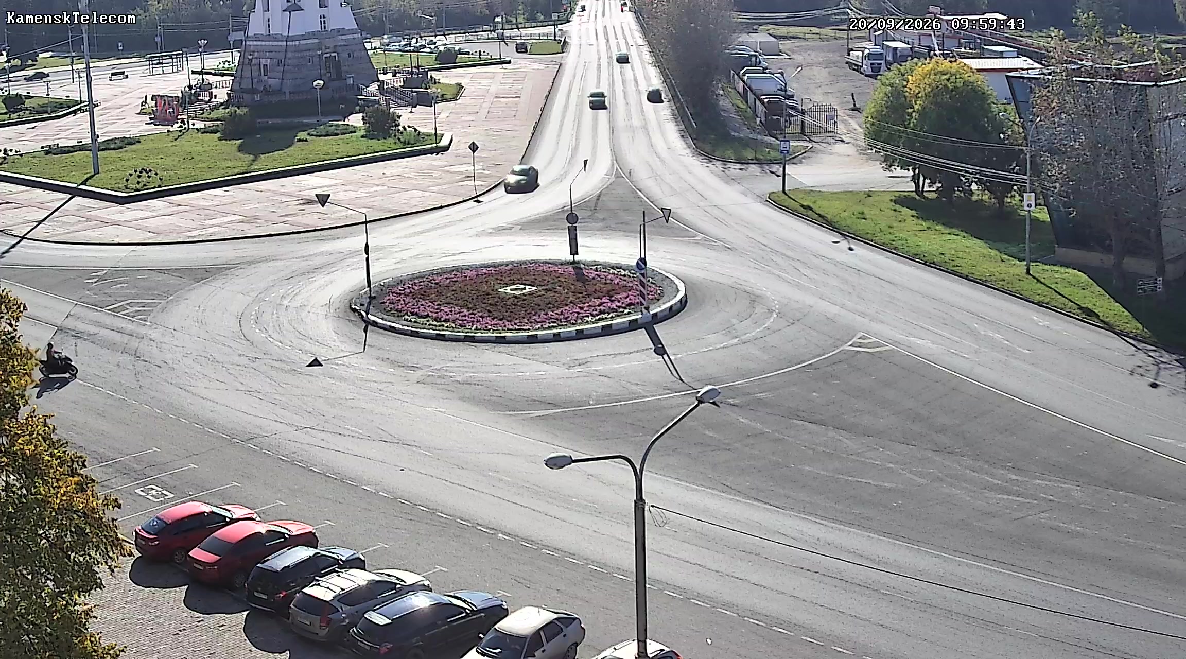 Перекрёсток улицы Кадочникова и проспекта Победы, Каменск-Уральский