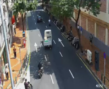 Avenida Coronel Mesquita in Macau