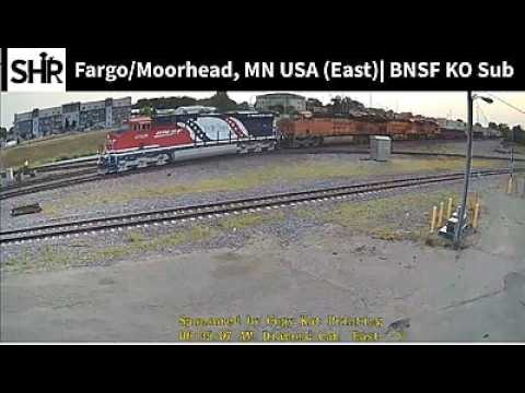 Камера на железной дороге BNSF в Мурхеде