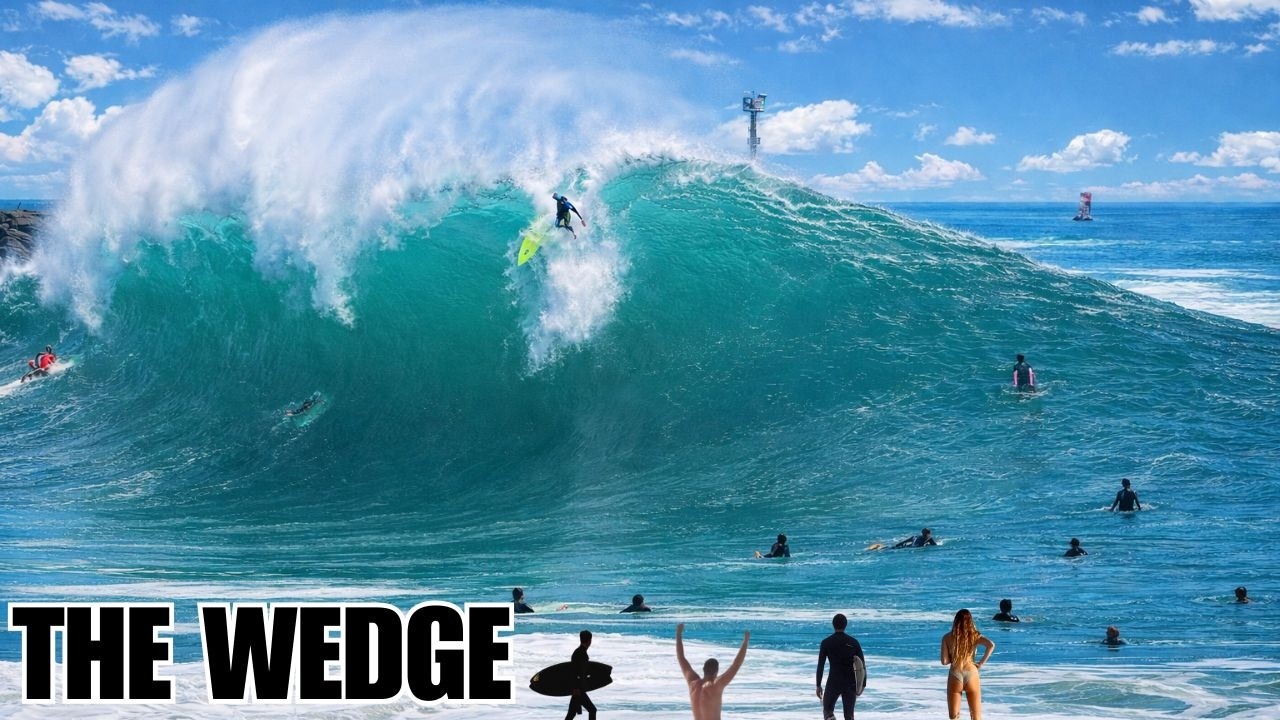 Серфинг-спот The Wedge, Ньюпорт-Бич
