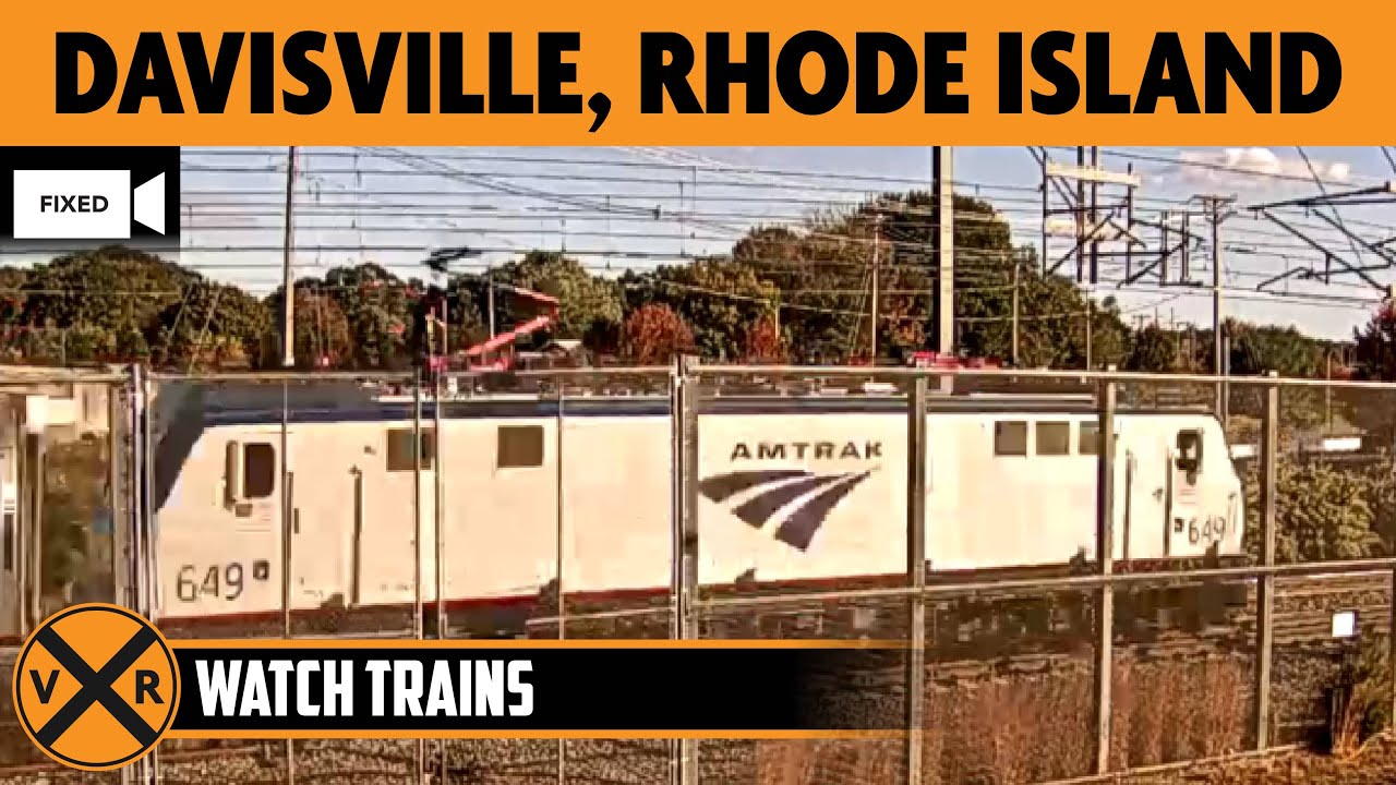 Davisville — скоростные поезда Amtrak