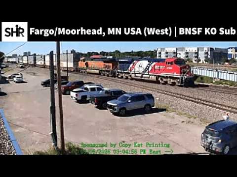 Железнодорожная камера BNSF KO Subdivision, Мурхед