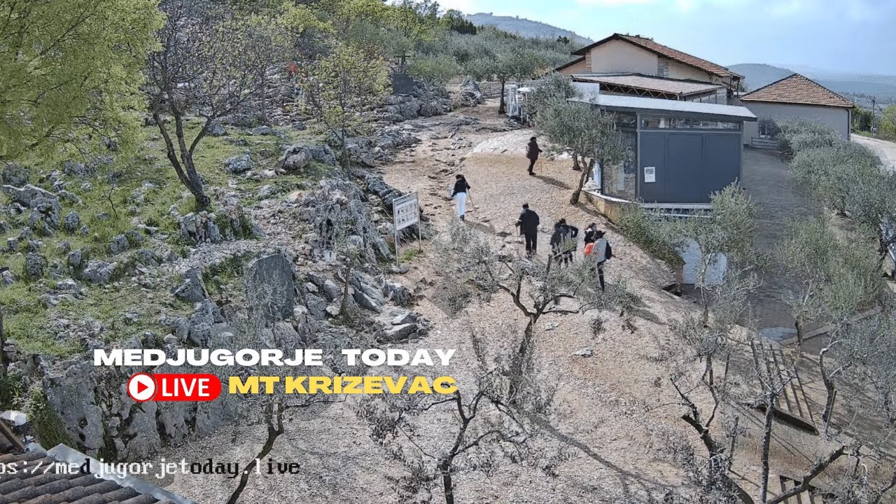 Веб-камера Меджугорье - гора Крижевац