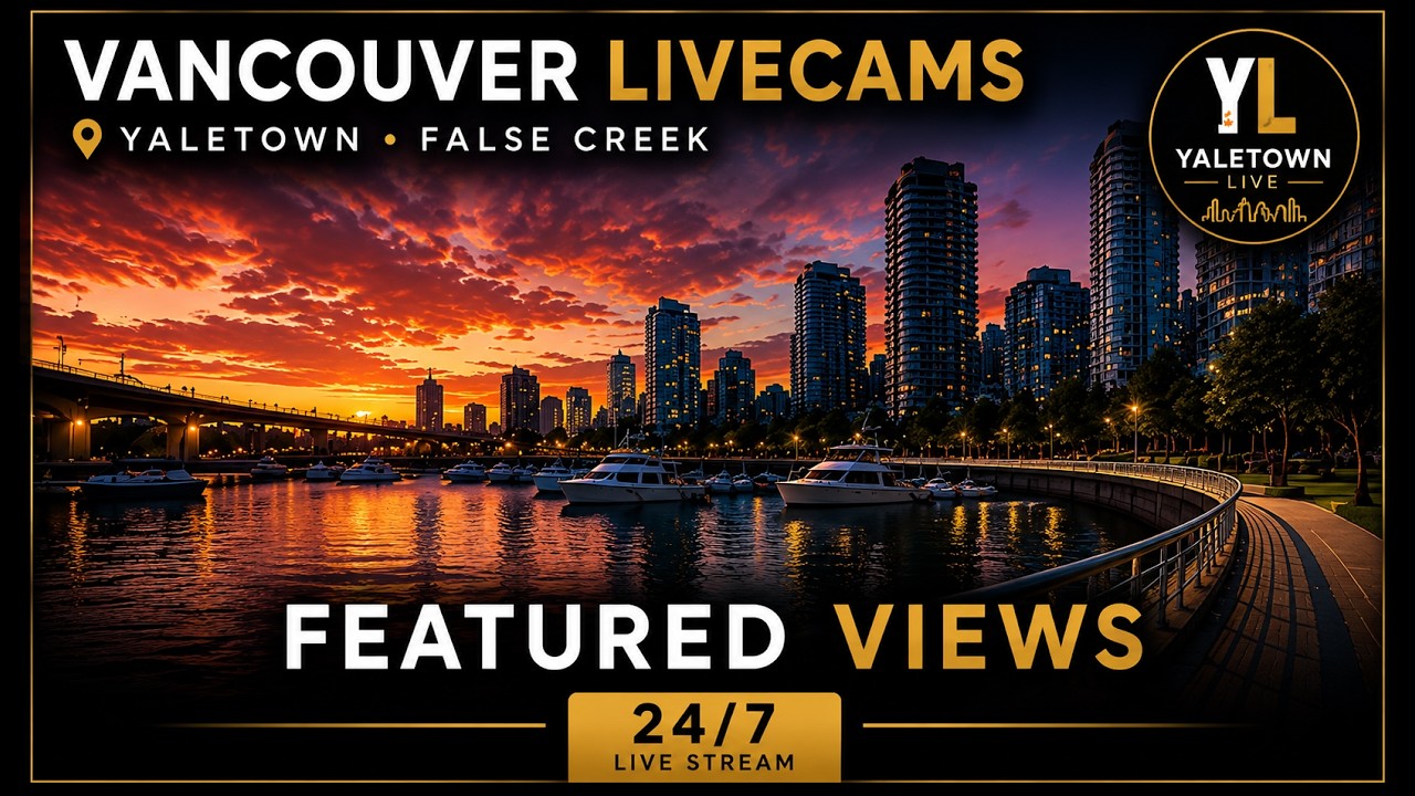 Panoramas of Vancouver from Yaletown