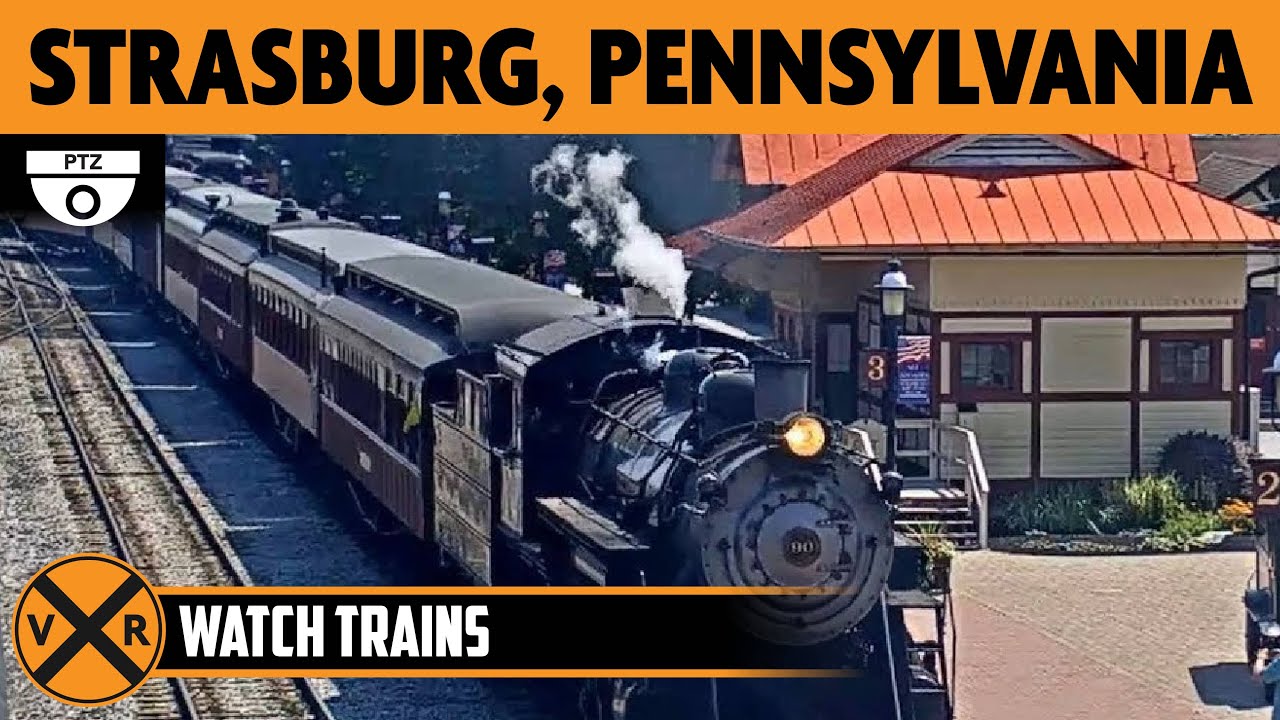 Strasburg Rail Road — железнодорожная станция Страсбург, Пенсильвания