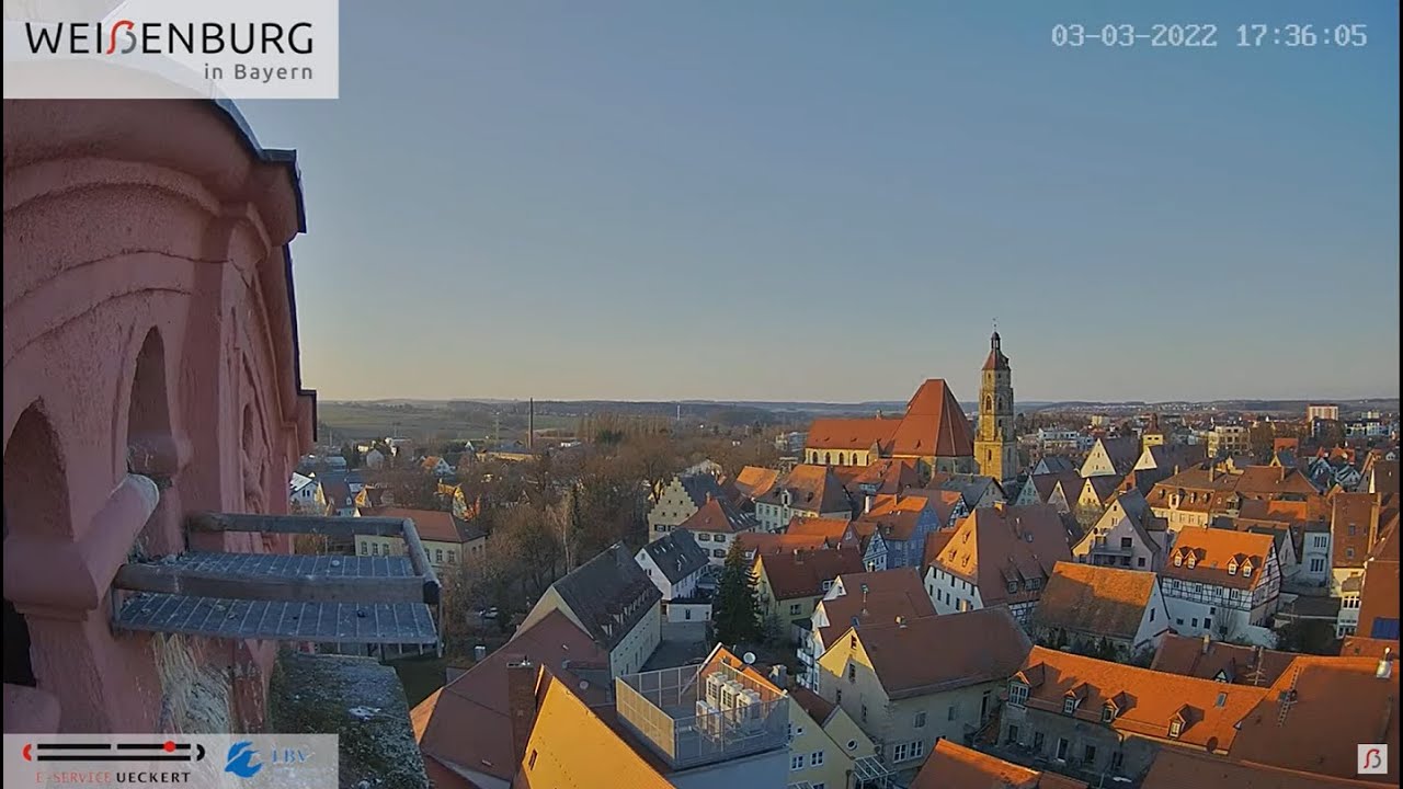 Falcon Camera — View of the Hospital Church, Weissenburg