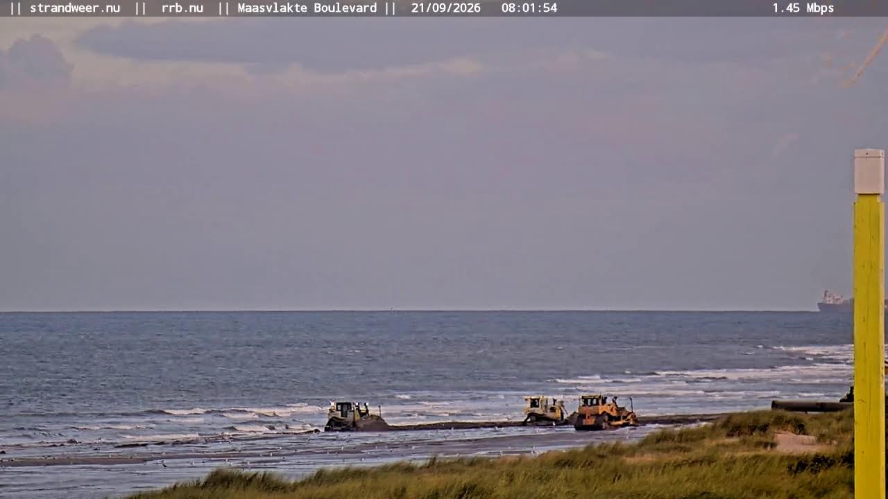 Maasvlakte Boulevard and Beach