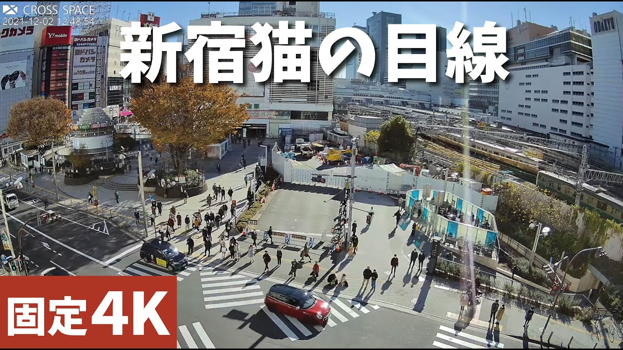 View of Shinjuku Station East Exit