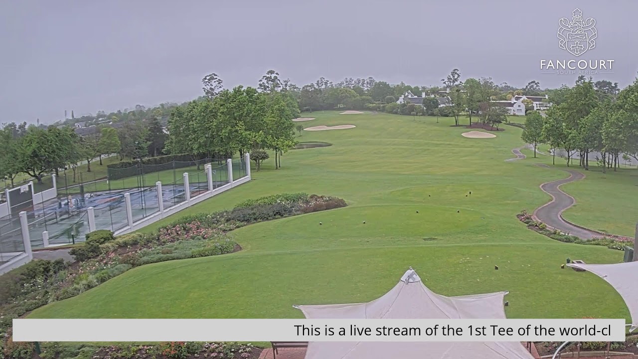 Fancourt Outeniqua, first tee