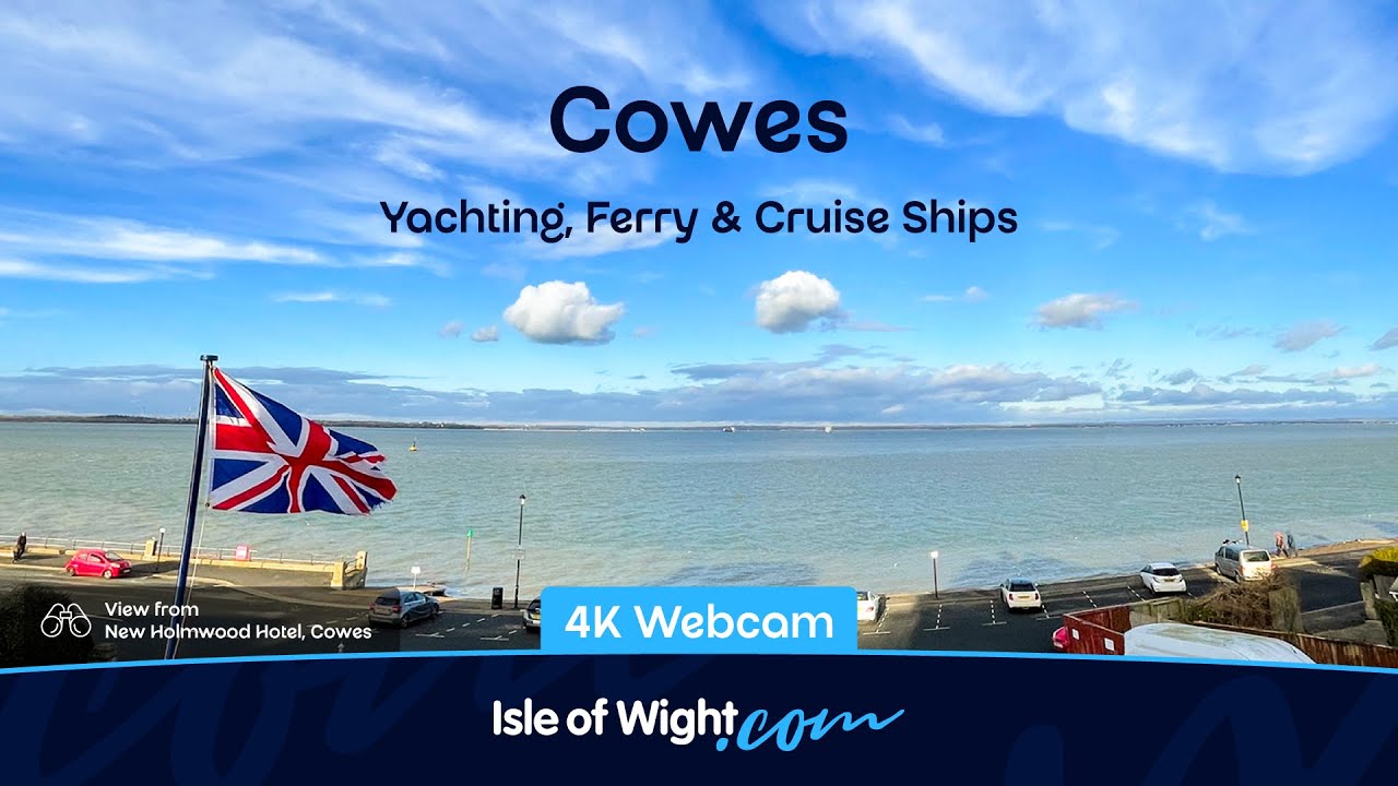 Camera with a view of Cowes Harbour