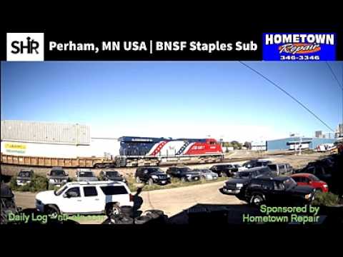 BNSF Staples Subdivision in Perham