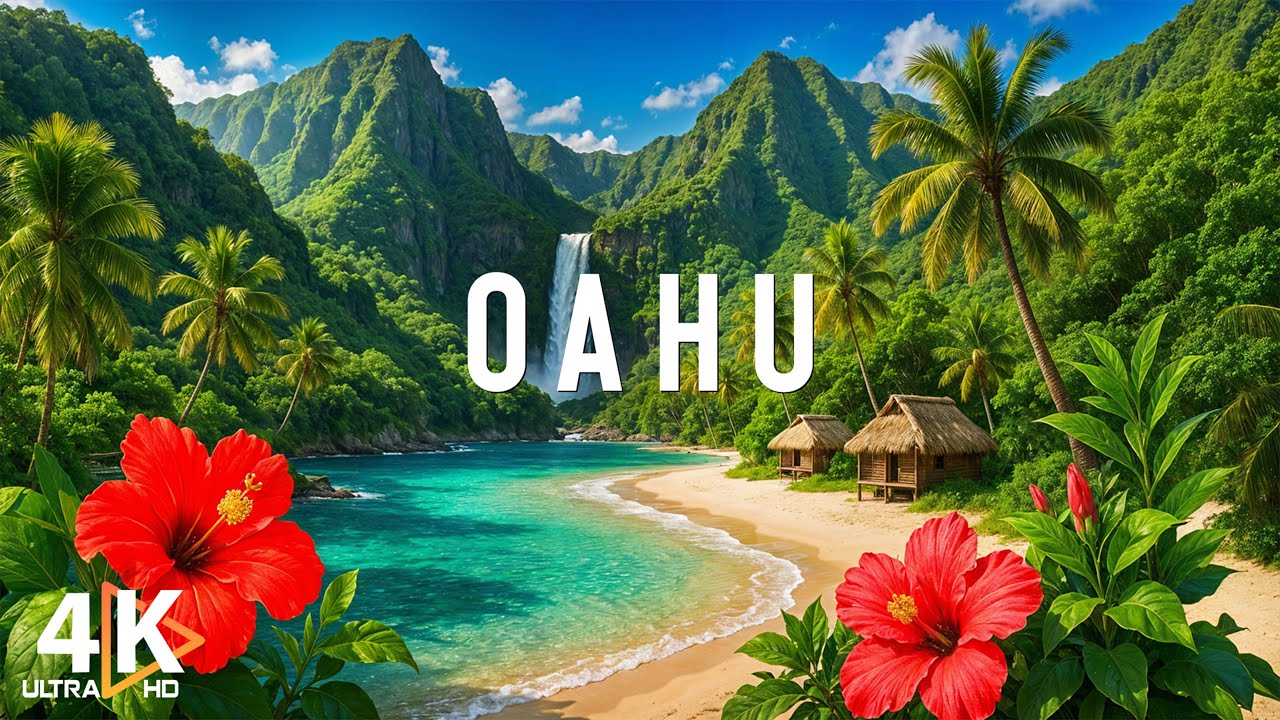 Оаху, Гавайи — пляжи и вулканы