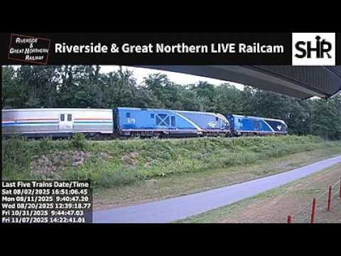 Железная дорога Riverside & Great Northern в Уисконсин-Деллз