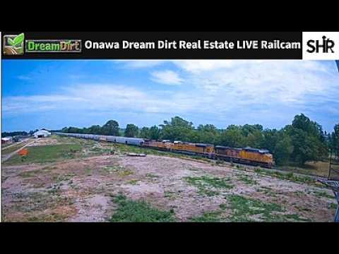 Железнодорожная линия BNSF в Онава