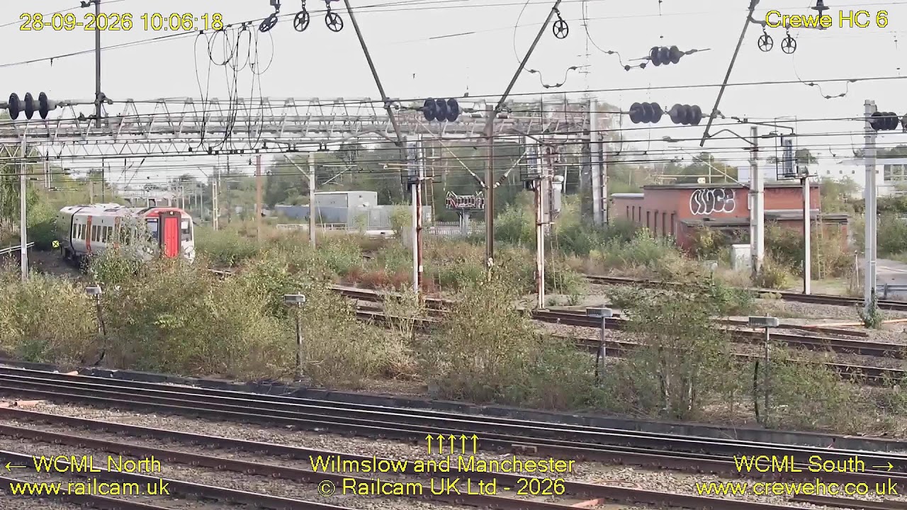 Crewe Railway Junction — West Coast Main Line