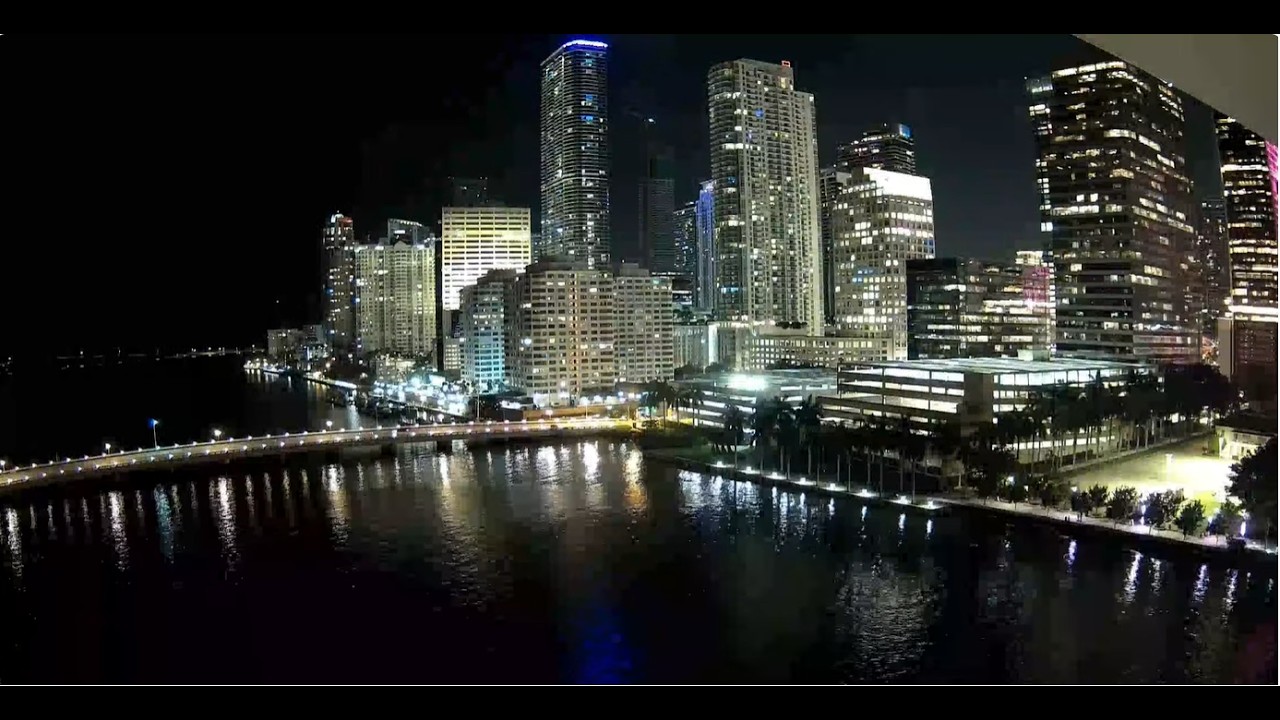 Panorama Miami: Brickell und Biscayne Bay