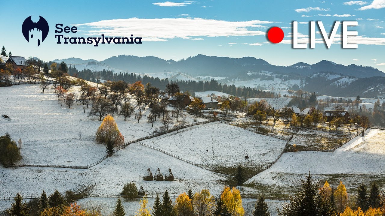 Панорама гор Бучедж с виллы Бран
