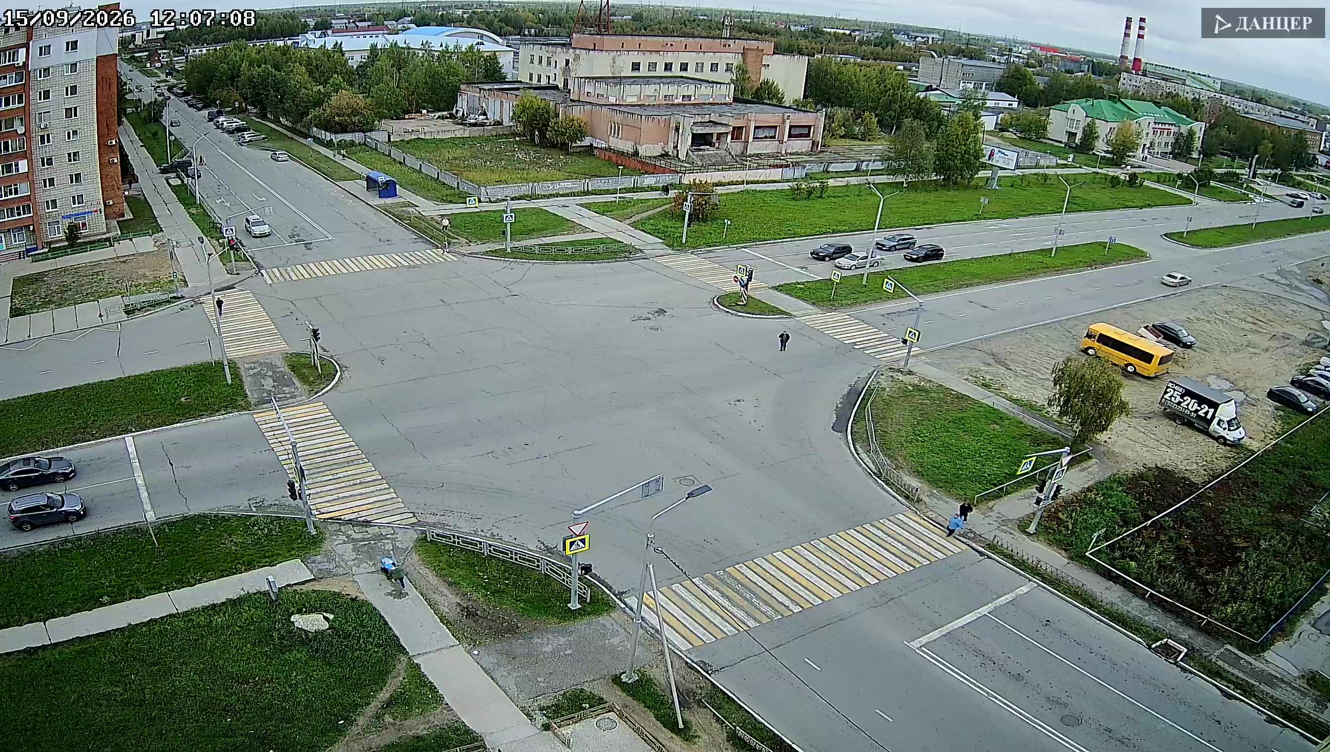 Перекрёсток Интернациональной и Пермской