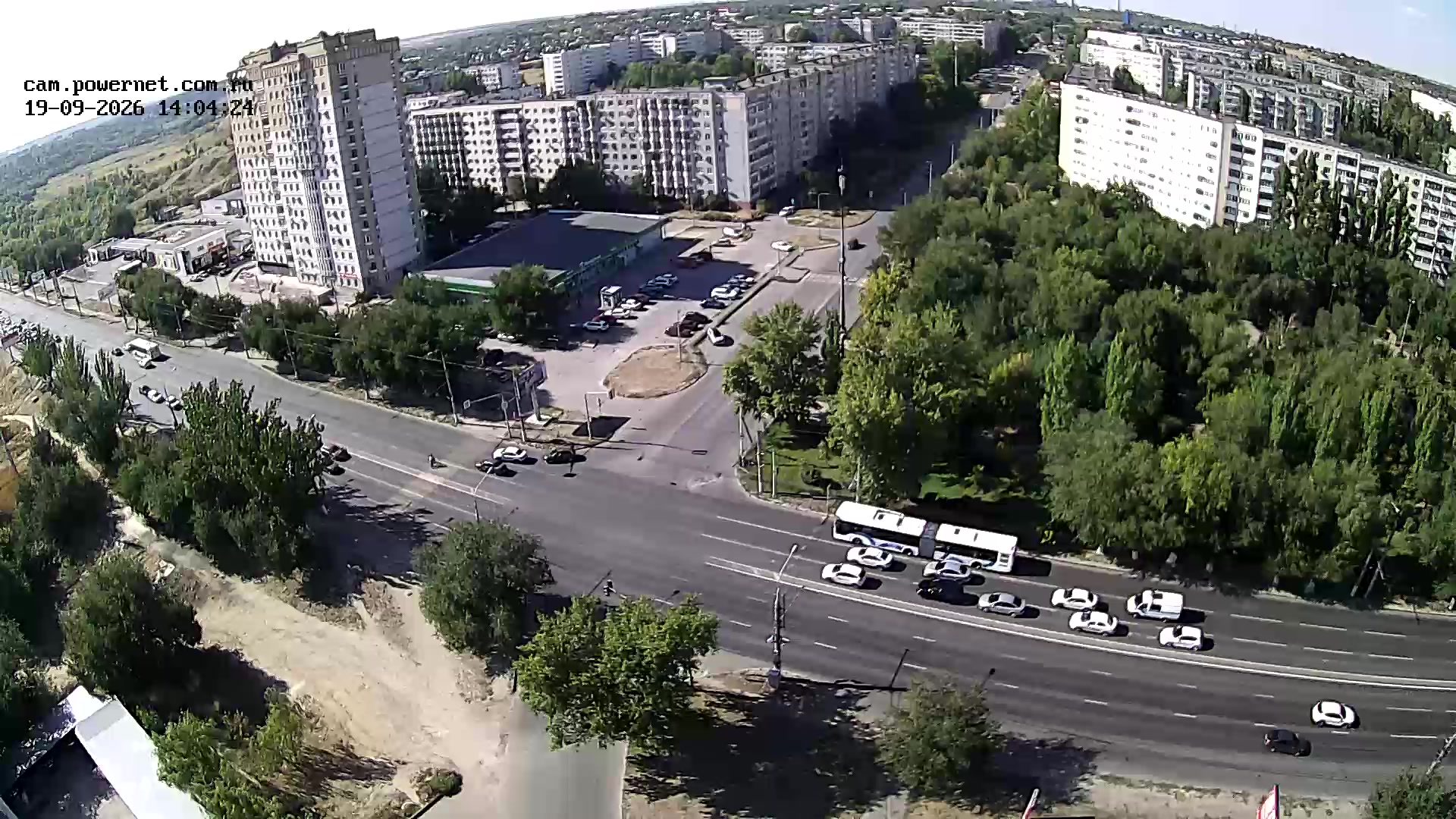 Перекрёсток улиц Николая Отрады и Кропоткина, Волгоград
