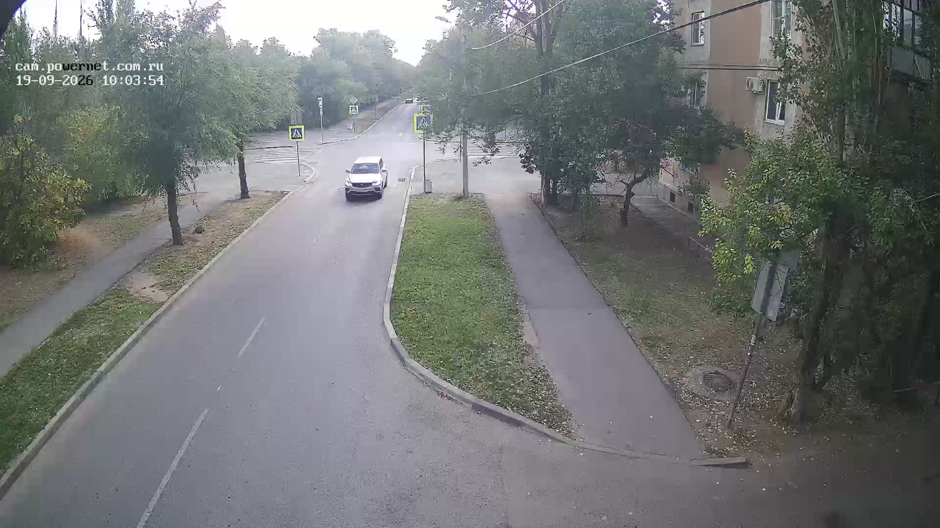 Перекрёсток улиц XIX Партсъезда и Комсомольской