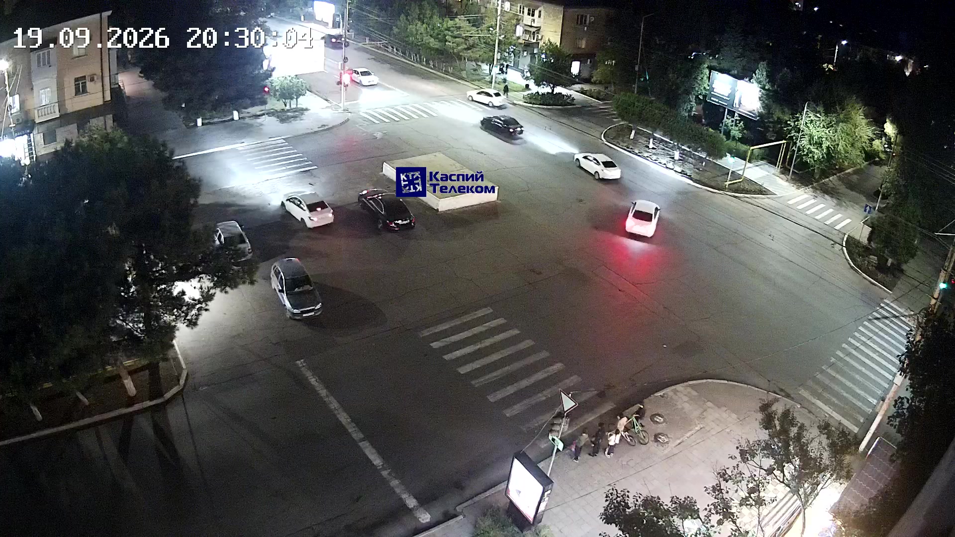 Веб-камера Каспийска, Пересечение улиц Ленина и Стальского