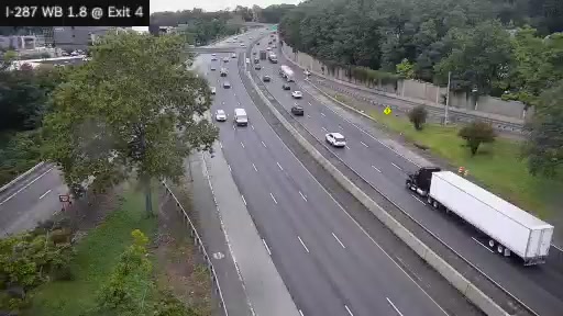 Магистраль I-287 в точке примыкания Кноллвуд-роуд
