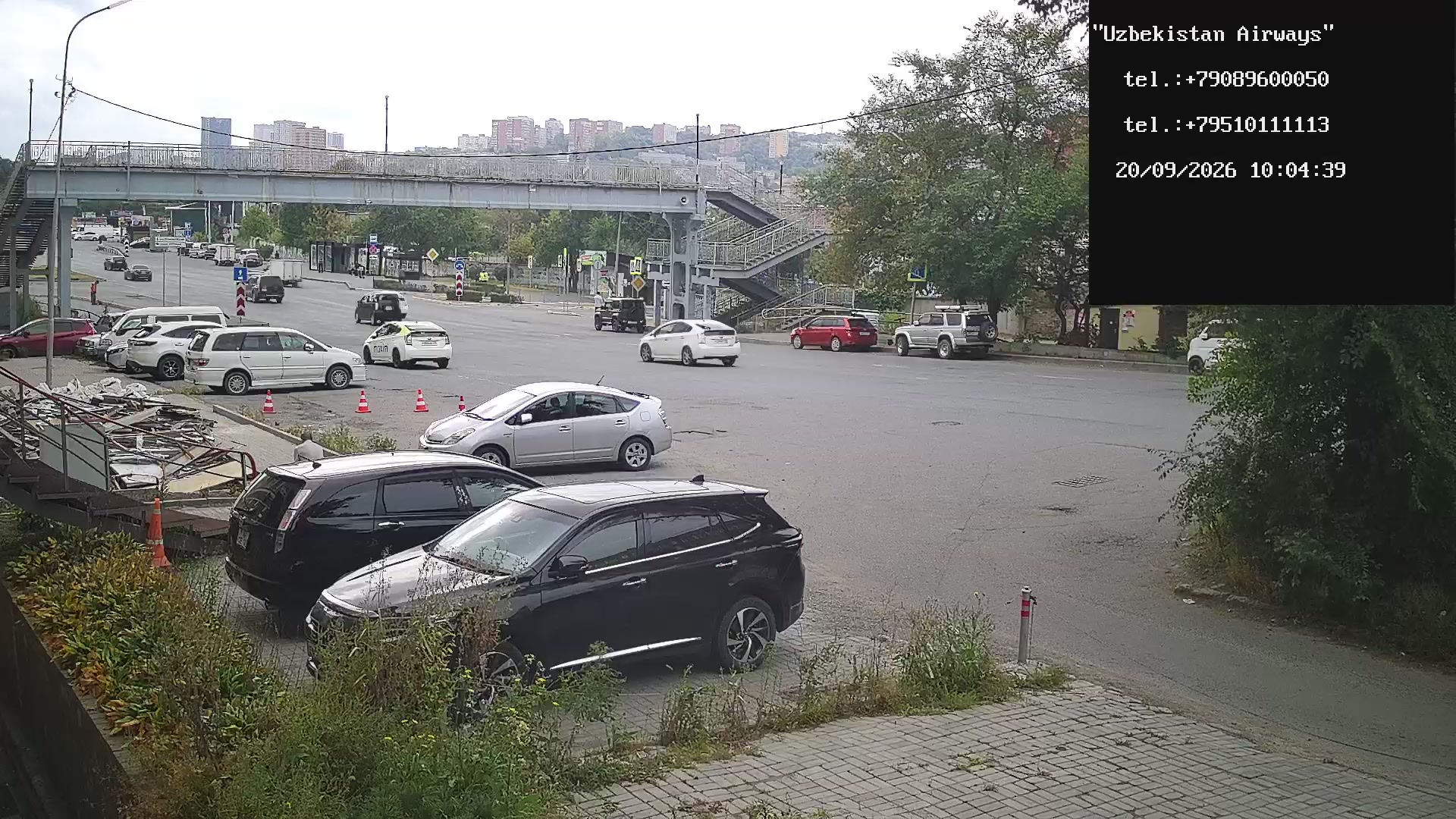 Веб-камера Новоивановской улицы, Владивосток