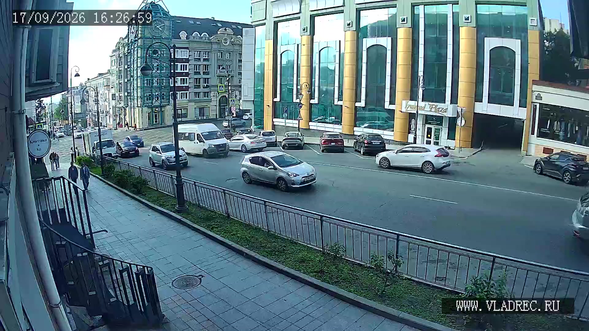 Zona de la calle Sémennovskaia hacia Ubórevich