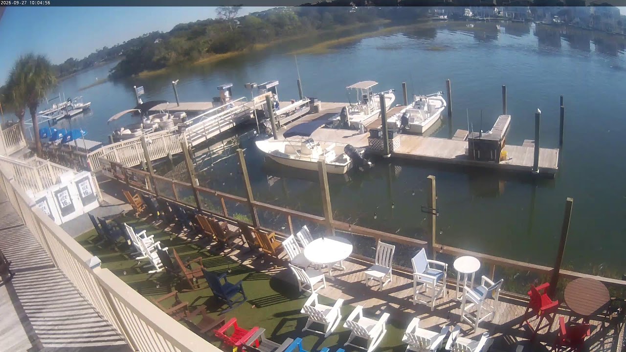 Причал рыболовного центра Ocean Isle Beach