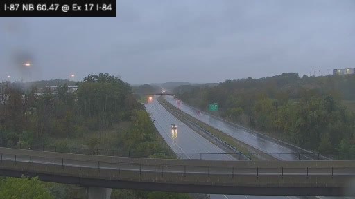 Камера на шоссе I-87, отметка 60.47, съезд 17 (I-84)