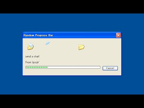 Случайный прогресс-бар