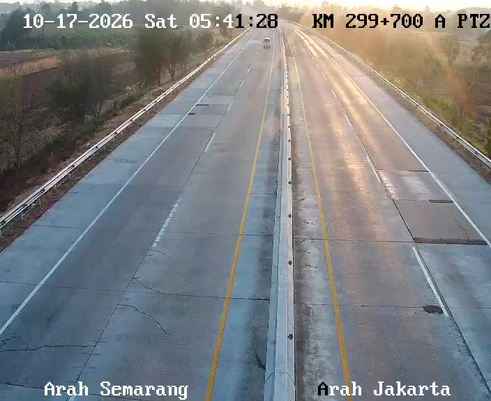 Камера на трассе KM 299 +700, полоса А